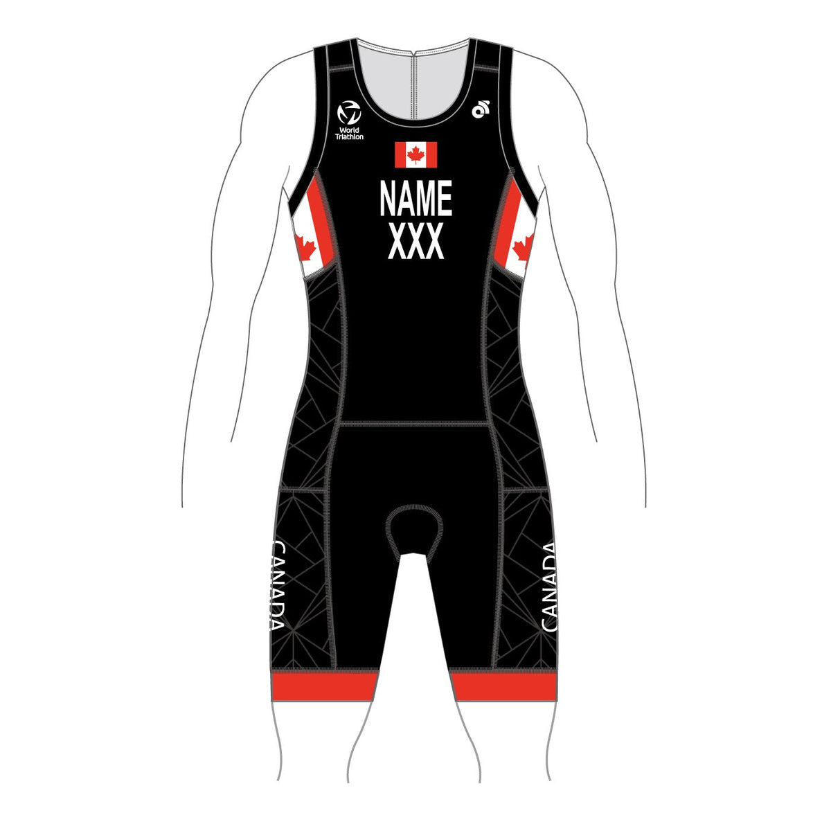 Triathlon Saskatchewan Performance Tri Swimsuit - Personalized