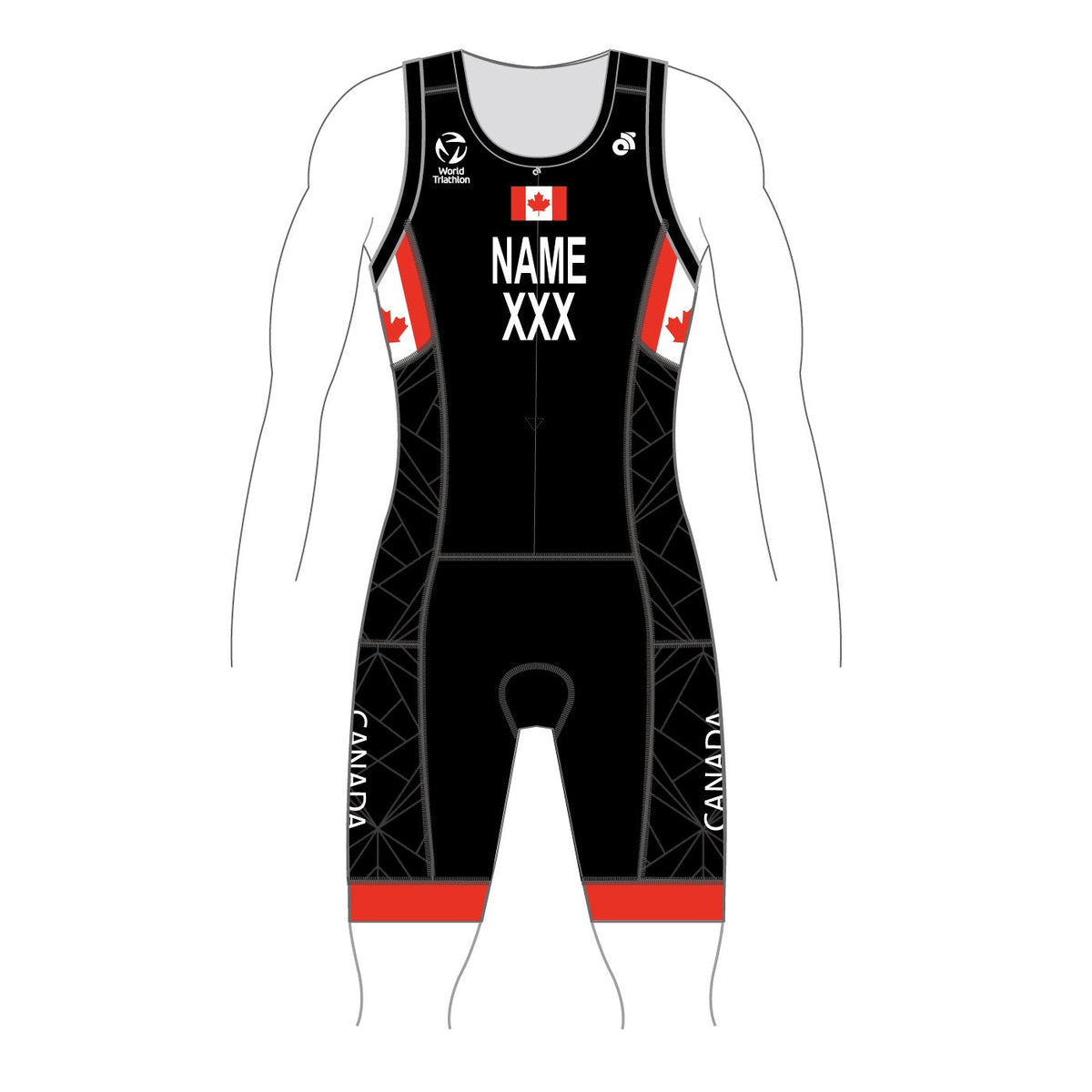 Nation trisuit LD Aero Canada