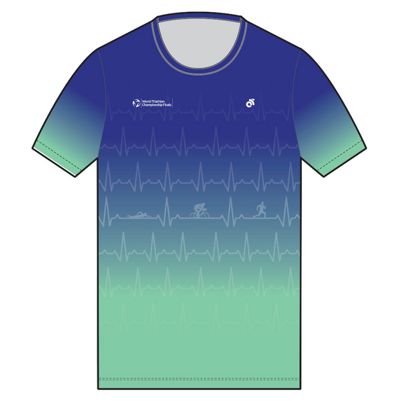 WTCF Heartbeat Fade Run Tee